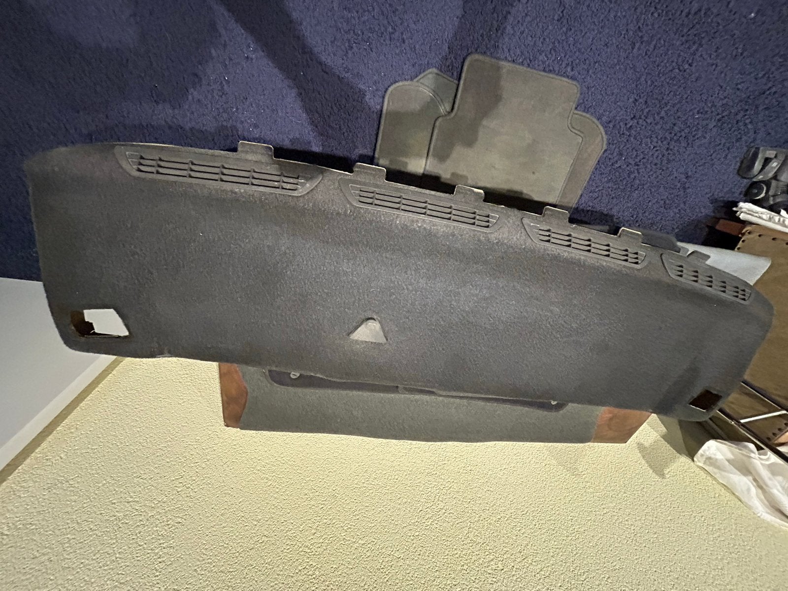 BMW E30 325 Hoedenplank Zwart Zonder Gaten, Ophalen of Verzenden, Gebruikt, BMW
