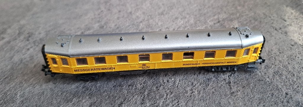 Roco Meetwagen 24215 N. Zit 1 verkeerd draaistel onder., Gebruikt, Gelijkstroom, Wagon, Ophalen of Verzenden