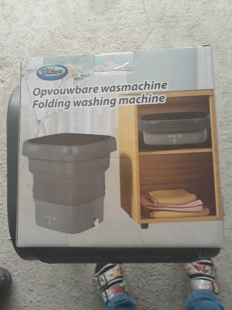 Nieuwe Inklapbare wasmachine op stroom, Caravans en Kamperen, Ophalen, Nieuw