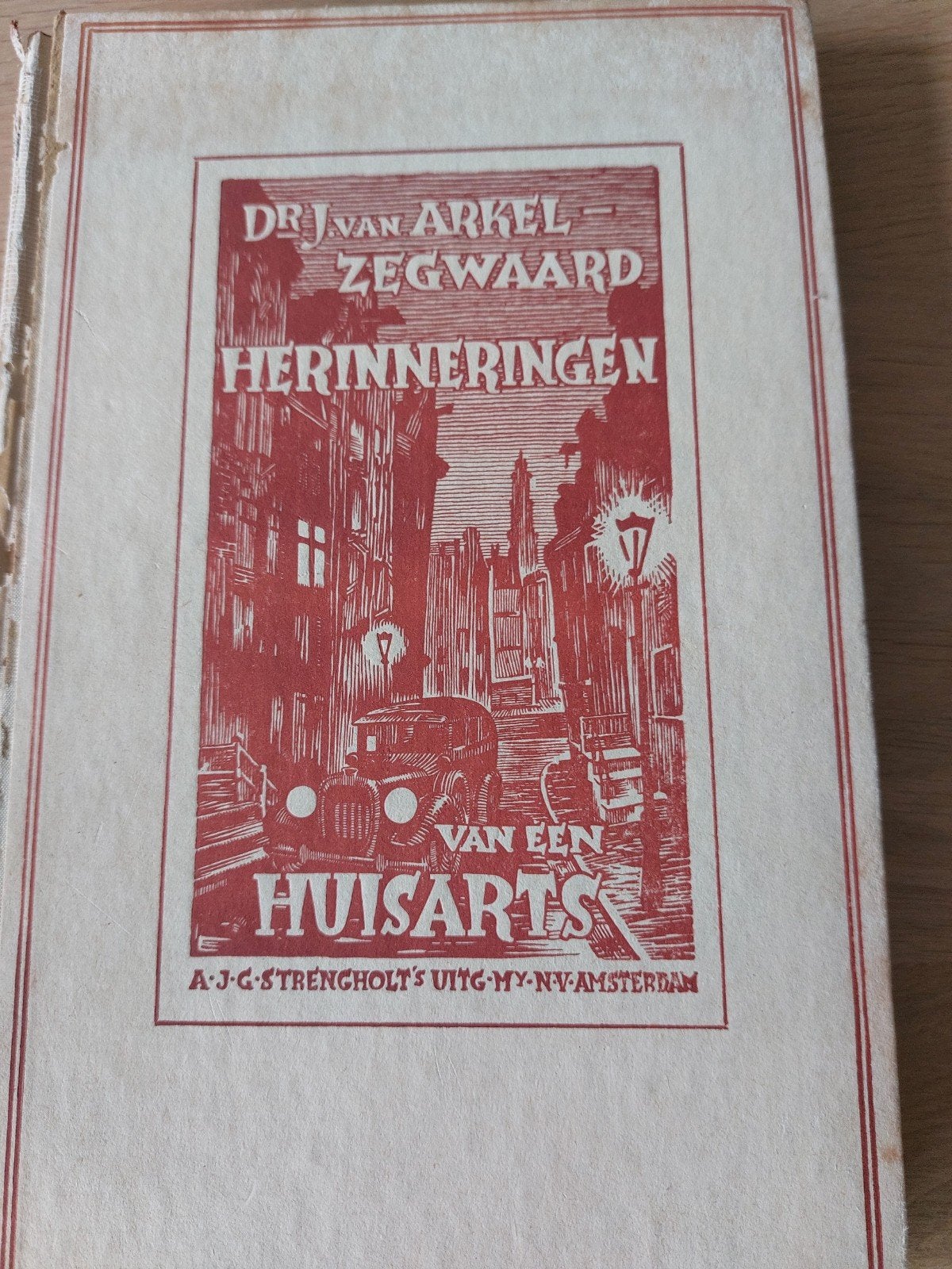 Herinneringen van een Huisarts - Dr. J. van Arkel Zegwaard, Boeken, Ophalen of Verzenden, Gelezen, Dr. J. van Arkel Zegwaard, Overige