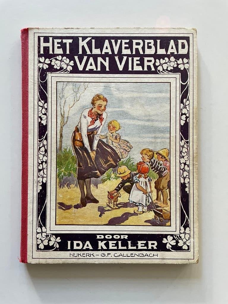 Het klaverblad van vier - Ida Keller, Antiek en Kunst, Ophalen of Verzenden, Ida Keller