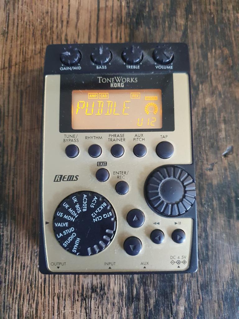 Korg Pandora px4d, Ophalen, Zo goed als nieuw