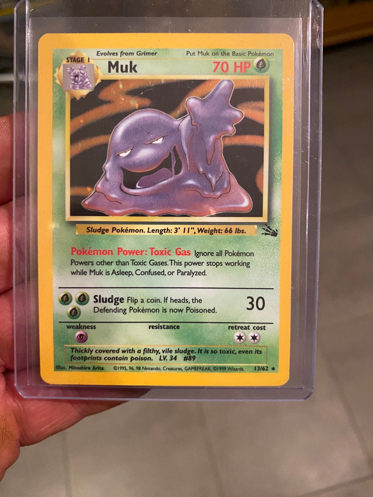 Holo Muk vintage kaart, Verzenden, Zo goed als nieuw