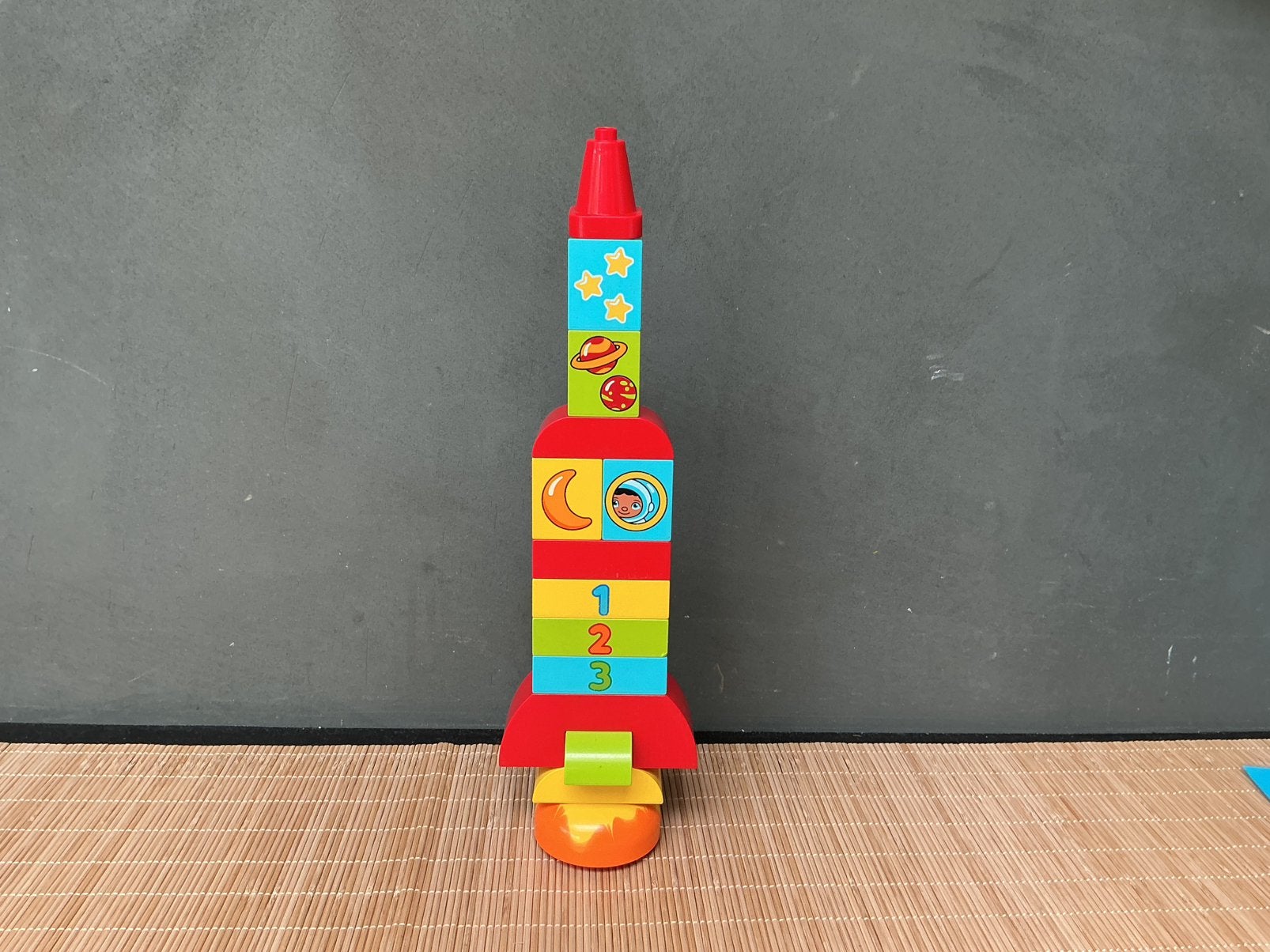 LEGO DUPLO 10815 – Mijn Eerste Raket, Gebruikt, Ophalen of Verzenden, Compleet, Duplo