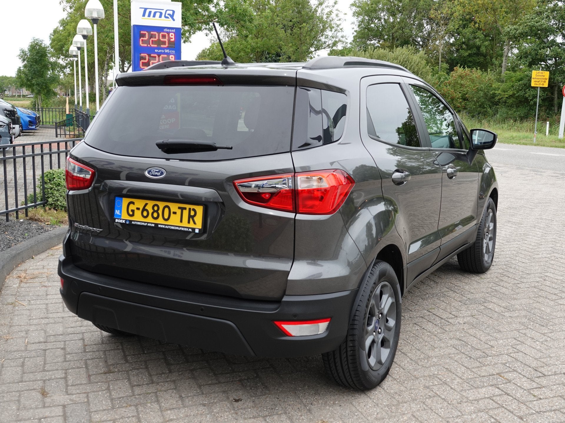 Ford EcoSport 1.0 EcoBoost Trend Ultimate NAVI | LMV | CRUIS, Auto's, Voorwielaandrijving, Stof, Gebruikt, Euro 6