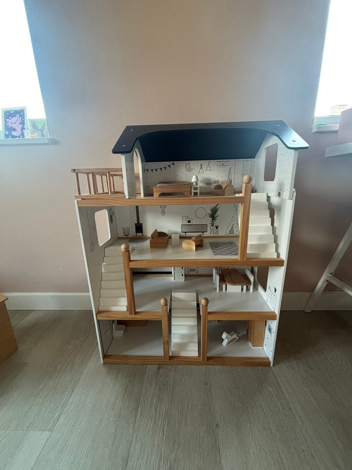 Poppenhuis Petite Amelie, Ophalen, Gebruikt, Poppenhuis