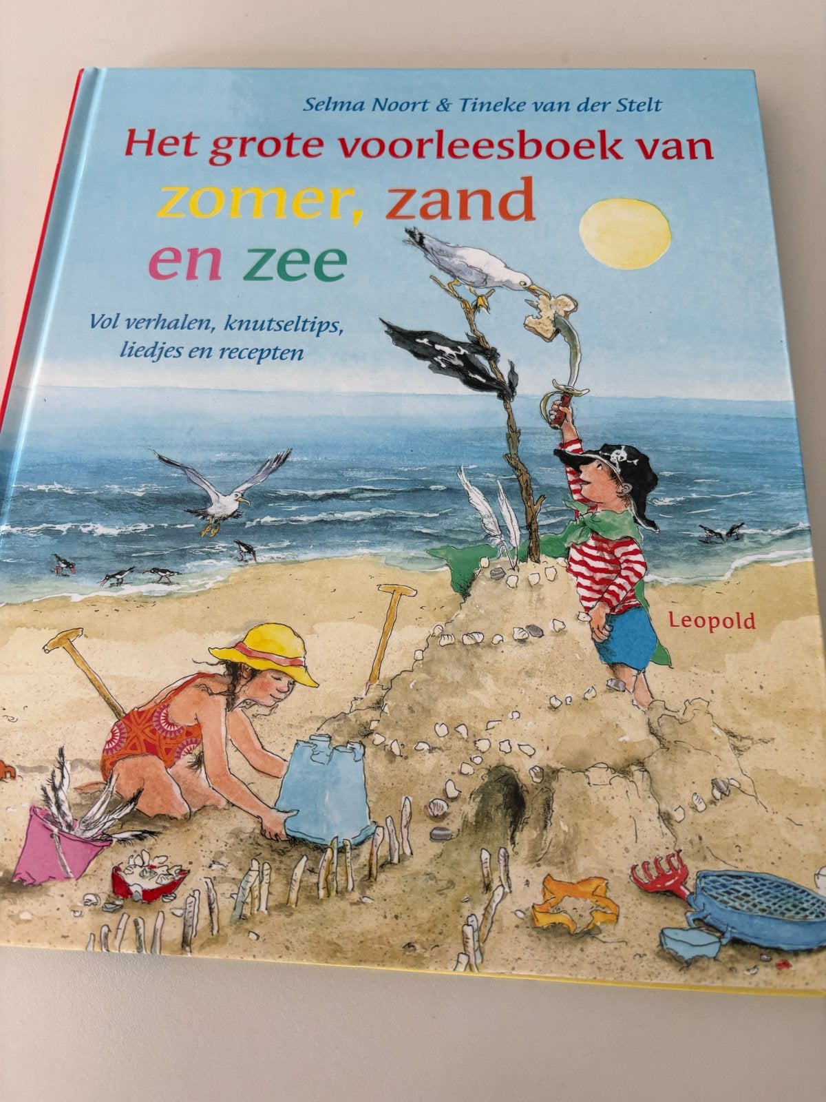 Het grote voorleesboek van zomer, zand en zee, Ophalen of Verzenden, Zo goed als nieuw, 3 tot 4 jaar