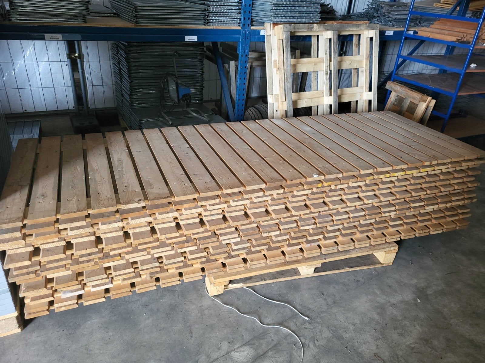 Legborden palletstelling, Ophalen of Verzenden