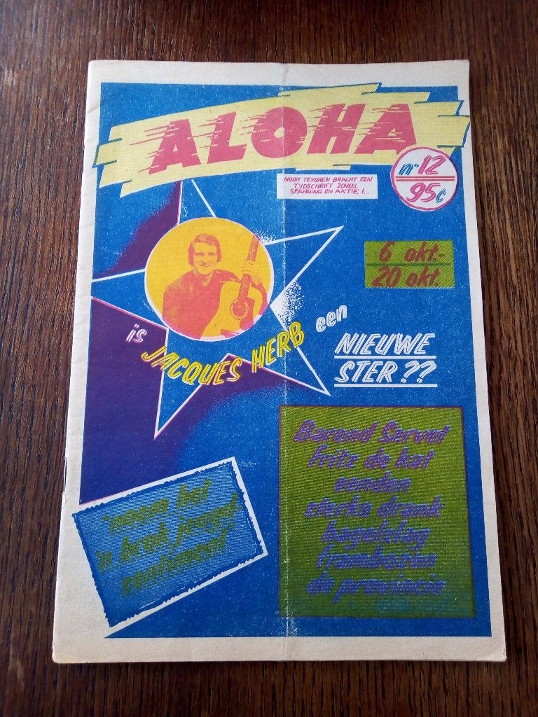 aloha nr.12 *1972*, Boeken, Tijdschriften en Kranten, Ophalen of Verzenden, Gelezen, Muziek, Film of Tv