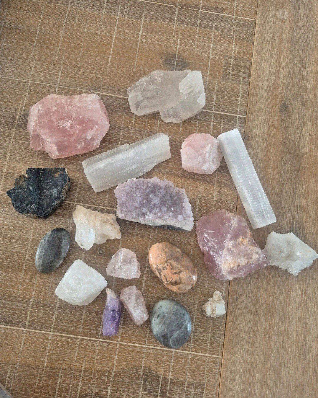 edelstenen verzameling, Verzamelen, Mineralen en Fossielen, Ophalen of Verzenden