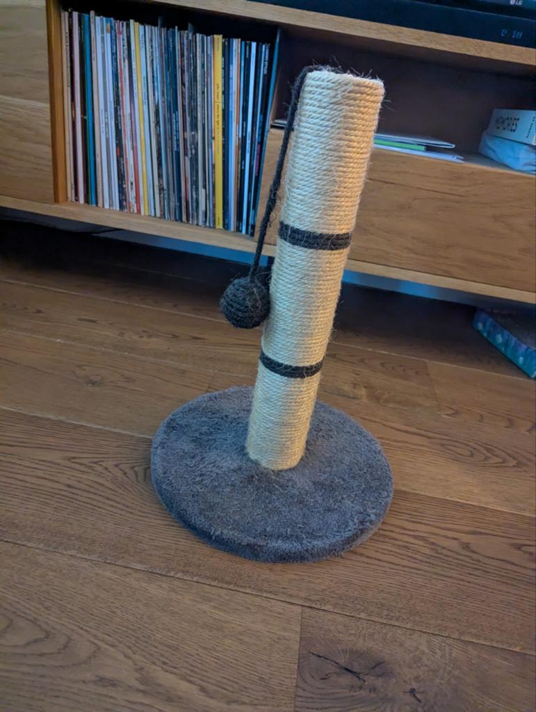 Krabpaal voor katten, Dieren en Toebehoren, Krabmeubelen, Ophalen, Gebruikt, Krabpaal