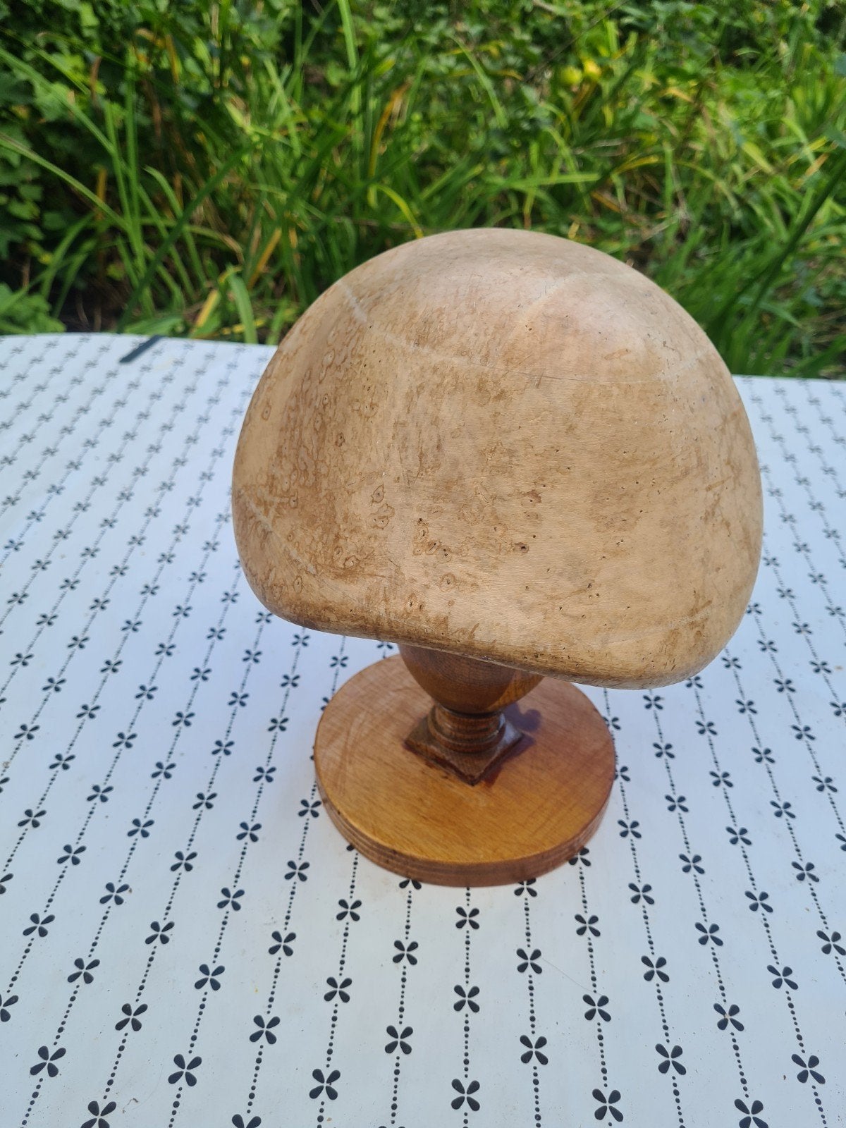 Hoedenmal van hout voor vilt of ander materiaal, Ophalen of Verzenden