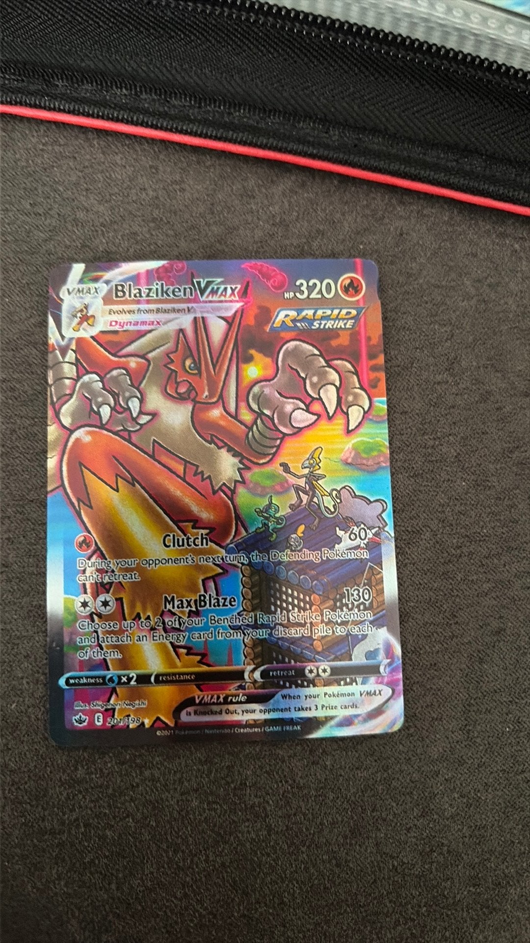 Blaziken vmax, Ophalen of Verzenden, Zo goed als nieuw