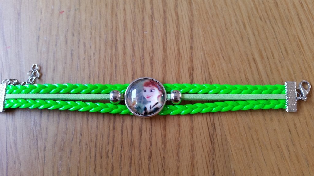 Frozen Armbandje Groen, Wenniesshop, Verzenden, Nieuw, Info@wenniesshop.nl