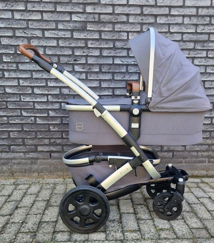 Joolz geo 2 duo hippo grey, Gebruikt, Combiwagen, Verstelbare duwstang, Ophalen