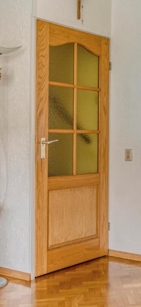 Opdekdeur 83x201.5 inclusief deurbeslag, Ophalen, Gebruikt, 80 tot 100 cm, Binnendeur