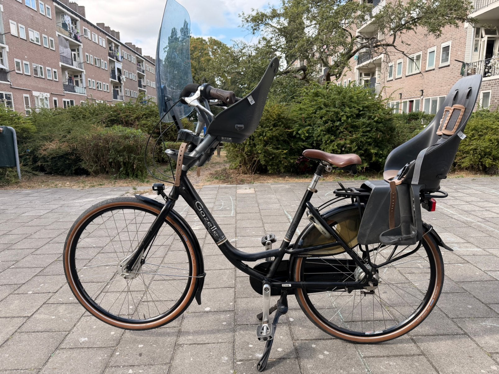 Gazelle Bloom moederfiets 53CM, Ophalen, 2 zitjes, 53 tot 56 cm, Versnellingen