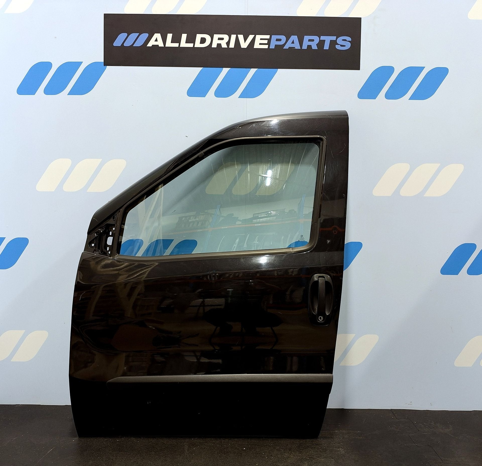 Fiat Doblo Opel Combo voorportier links zwart 52014834, Gebruikt, -, Deur, -