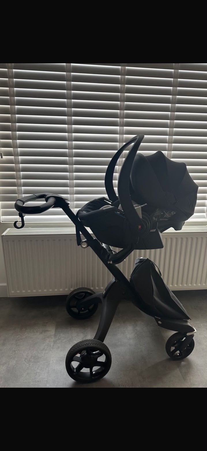 Stokke kinderwagen., Gebruikt, Combiwagen, Met autostoeltje, Ophalen