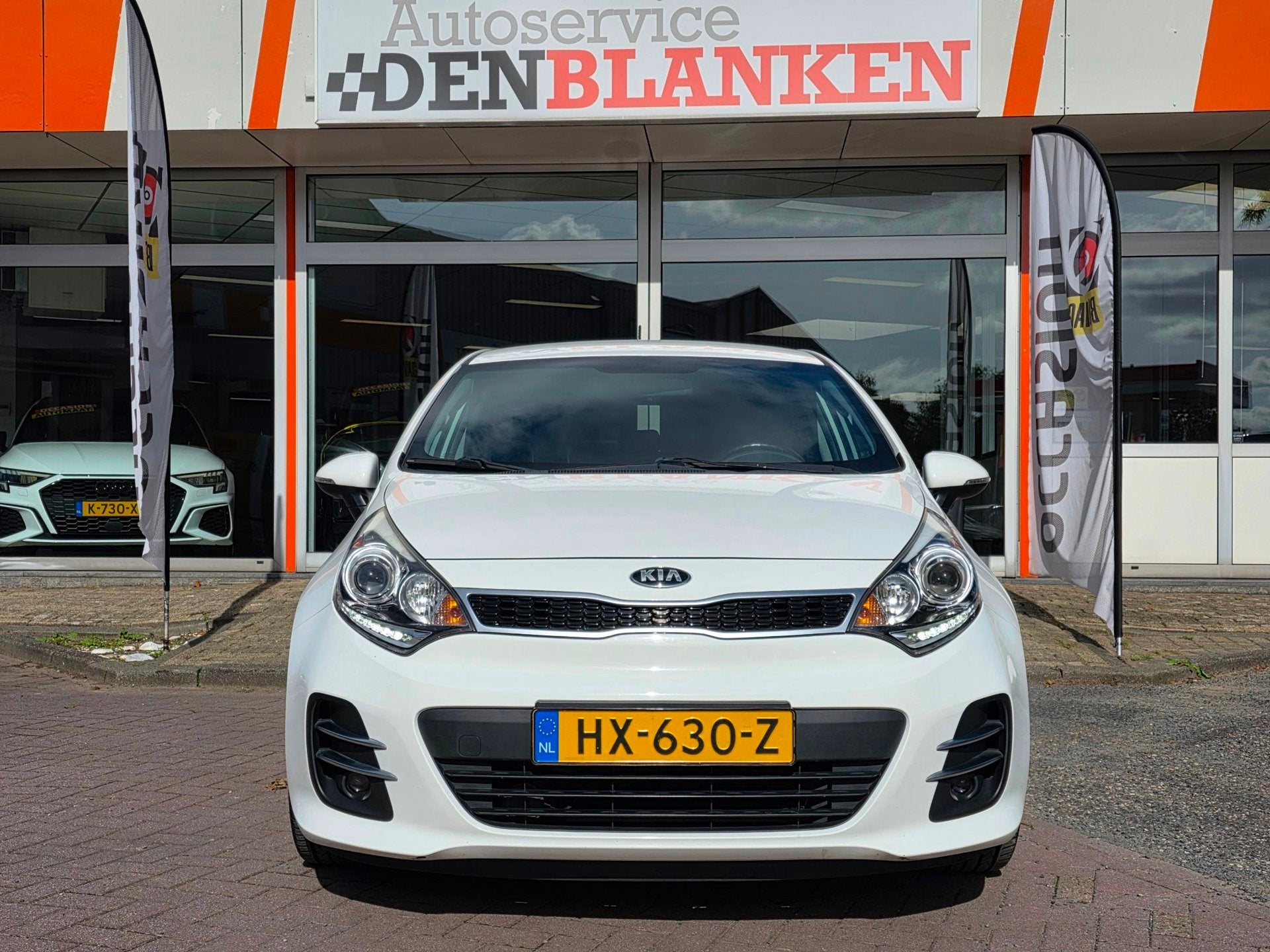 Kia Rio 1.2 CVVT ExecutiveLine 5drs BJ.2016 / Navi / Clima /, Auto's, 1027 kg, 4 cilinders, Wit, Origineel Nederlands