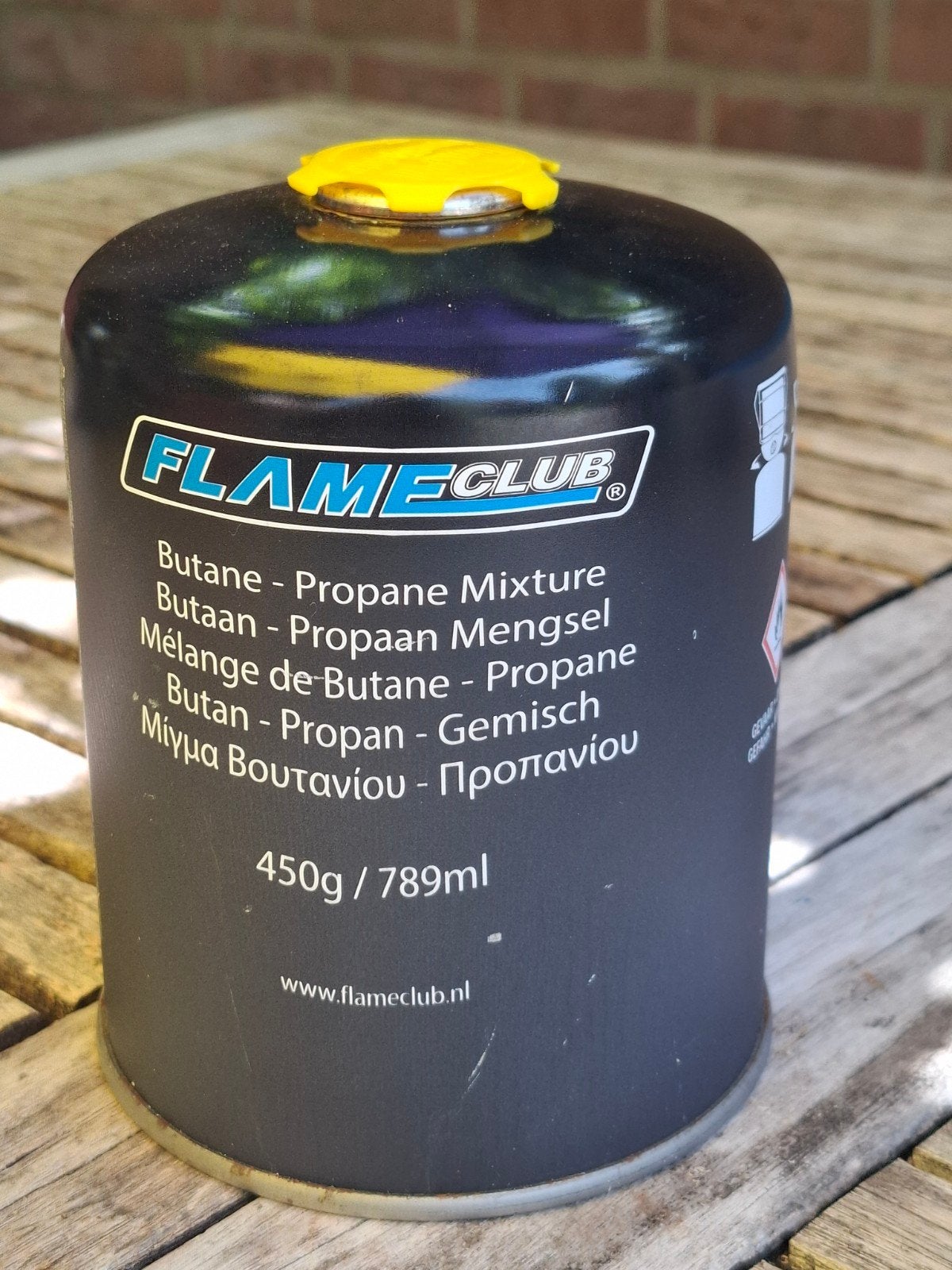 3 Campinggas-flessen Butaan-Propaan Mengsel  450g, Ophalen of Verzenden, Nieuw