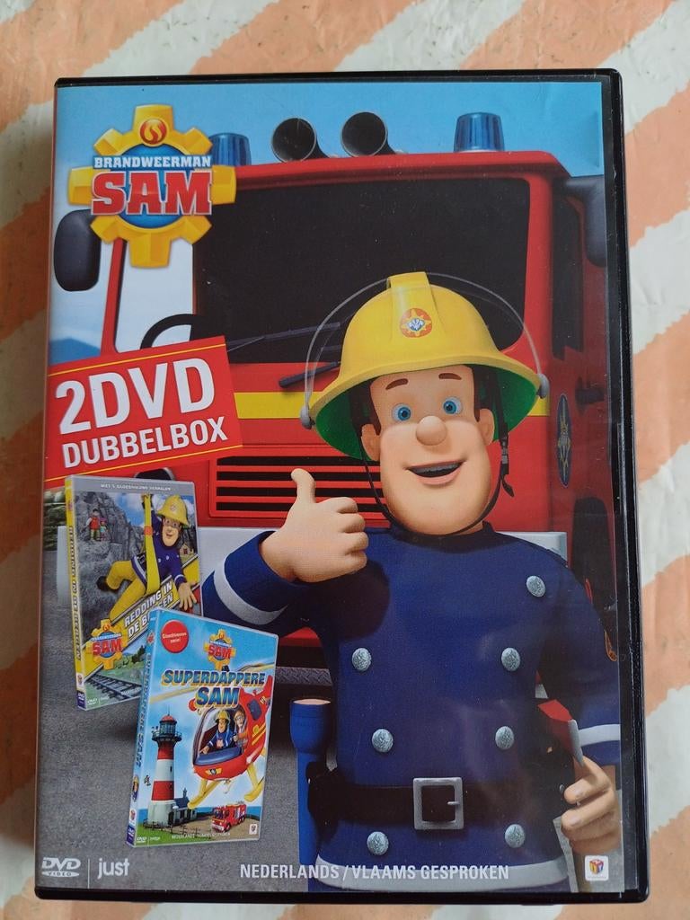 2 dvd box van Brandweerman SAM, Alle leeftijden, Ophalen of Verzenden, Zo goed als nieuw