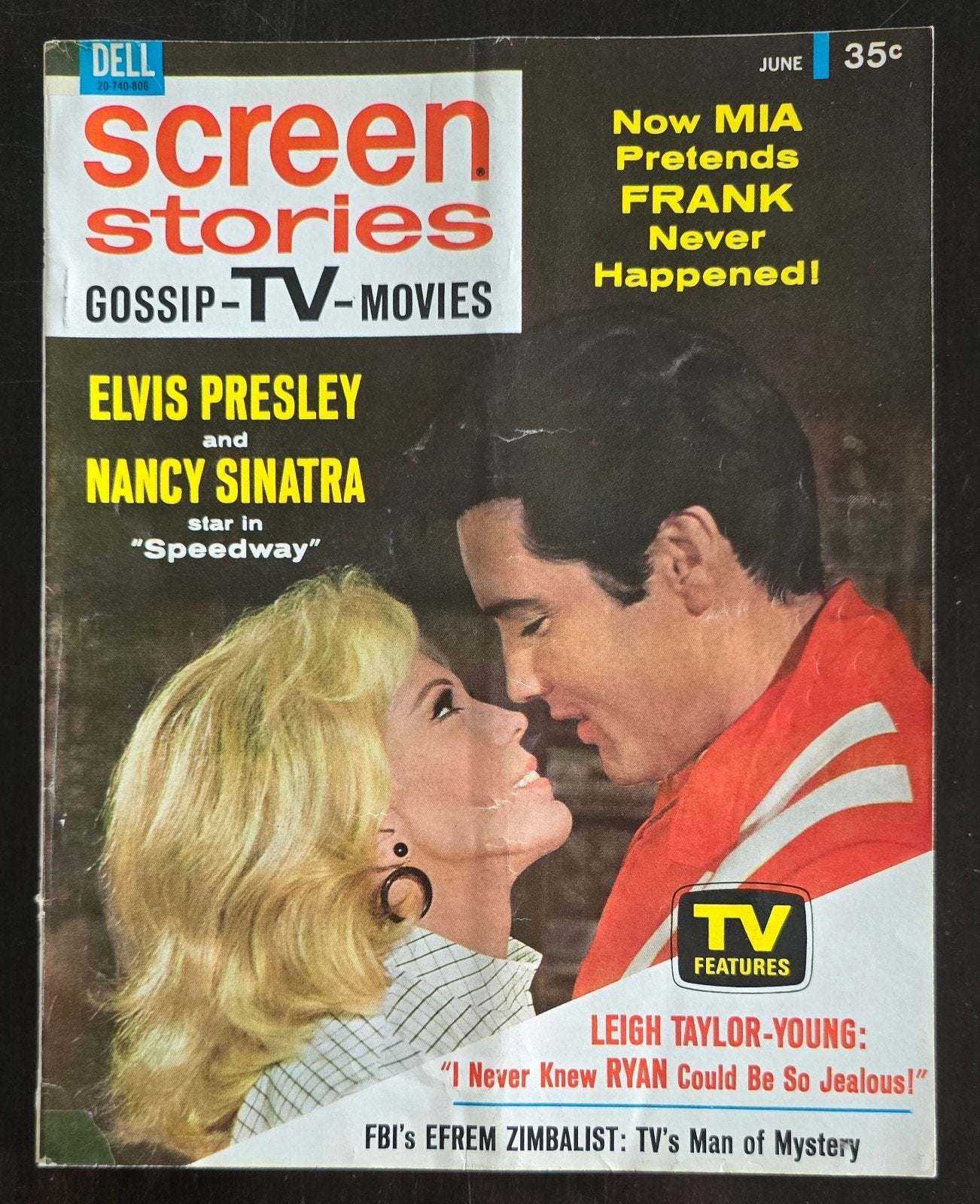 Screen Stories 1968: Elvis Presley, Verzamelen, Tijdschriften, Kranten en Knipsels, Ophalen of Verzenden, 1960 tot 1980, Tijdschrift