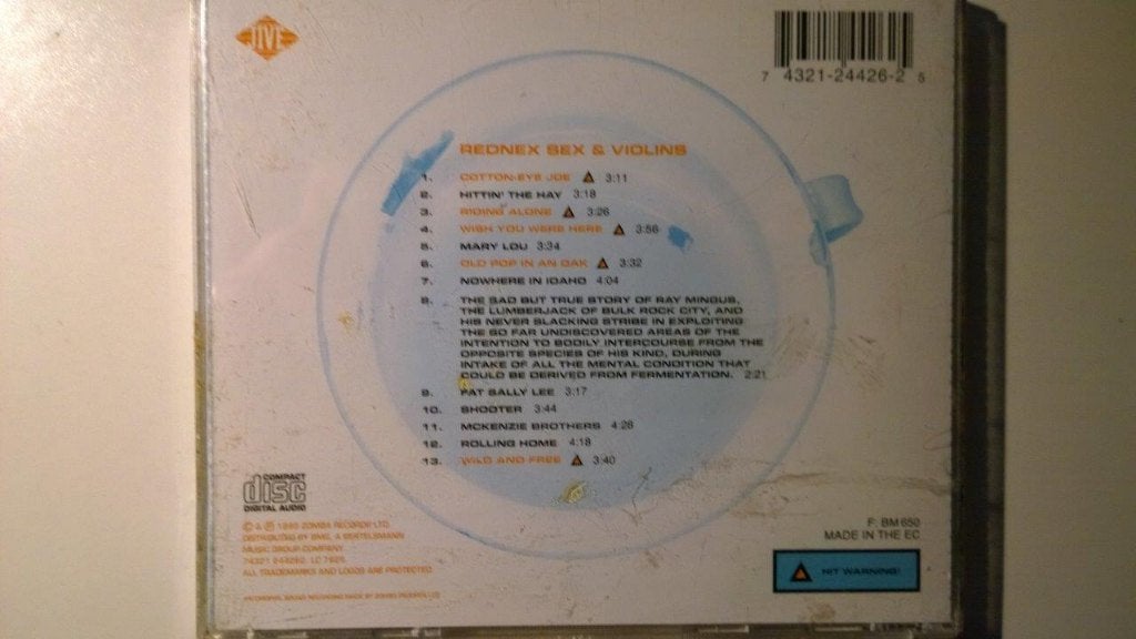 Rednex - Sex & Violins, Ophalen of Verzenden, 1990 - 1999, Zo goed als nieuw