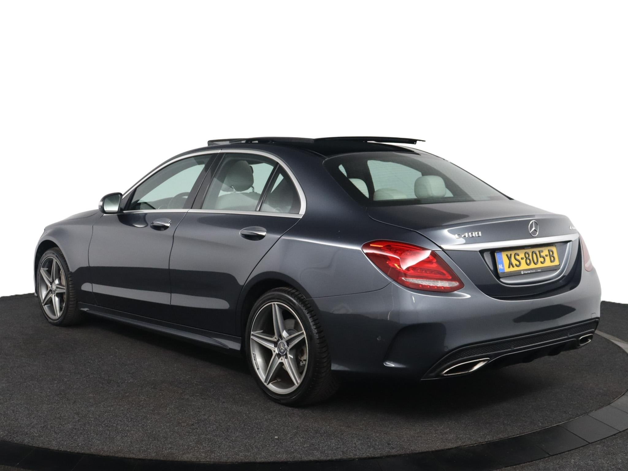 Mercedes-Benz C-klasse 400 4MATIC Prestige |Camera|Pano|Memo, Auto's, Automaat, Euro 6, 2996 cc, Bedrijf