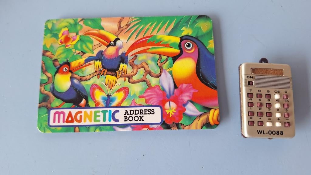 Twee koelkast magneten magneet, Verzamelen, Ophalen of Verzenden
