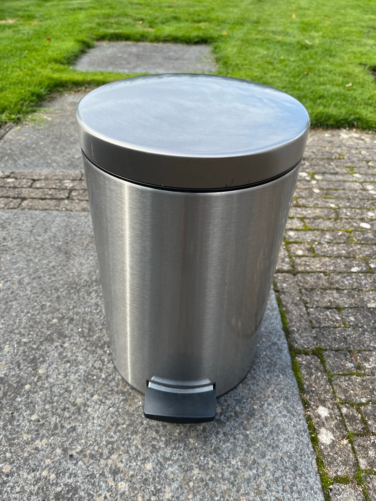 Brabantia pedaalemmer - RVS - 10 liter, Ophalen, Gebruikt, Met pedaal, Minder dan 10 liter