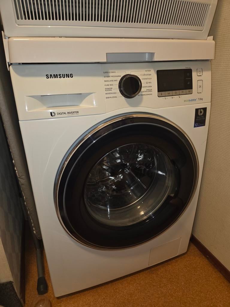 Samsung Ecobubble 7kg wasmachine, Ophalen, Gebruikt, 85 tot 90 cm, 1200 tot 1600 toeren