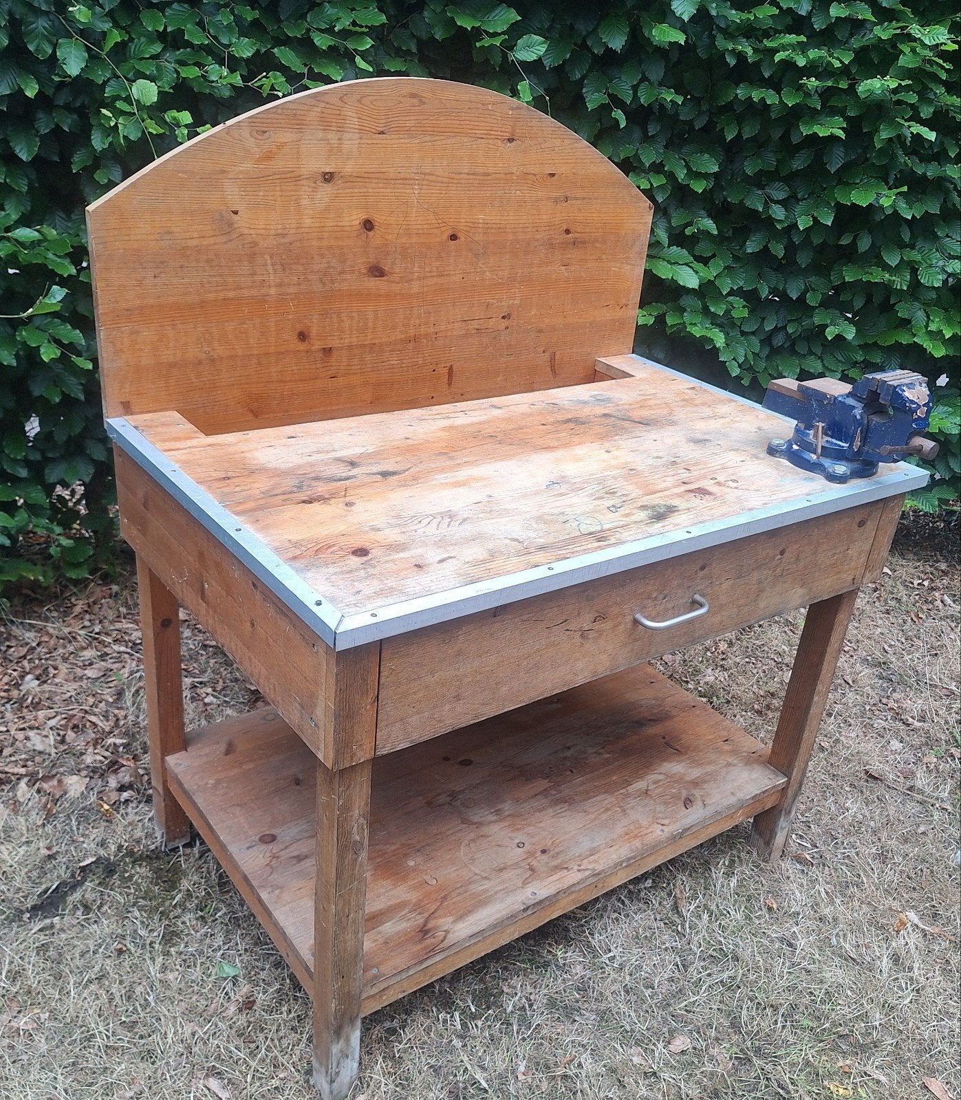Houten Kinder Werkbank met Bankschroef, Ophalen, Gebruikt, 70 tot 120 cm, Bankschroef