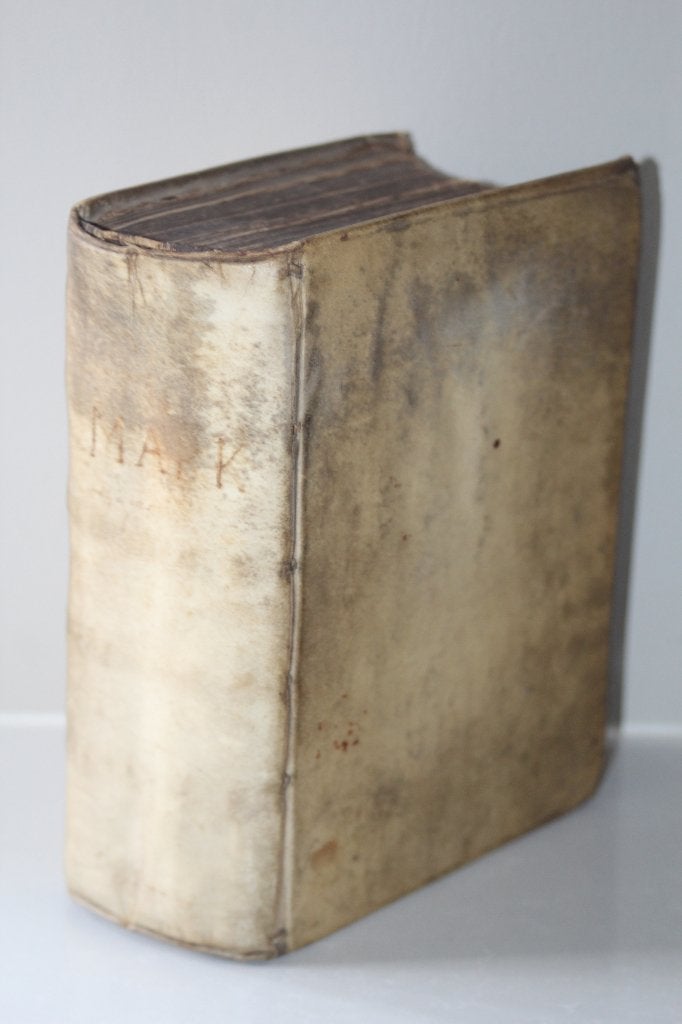 Johannes à Marck - Merch der Godgeleerdheid (perkament), Antiek en Kunst, Antiek | Boeken en Bijbels, Ophalen of Verzenden