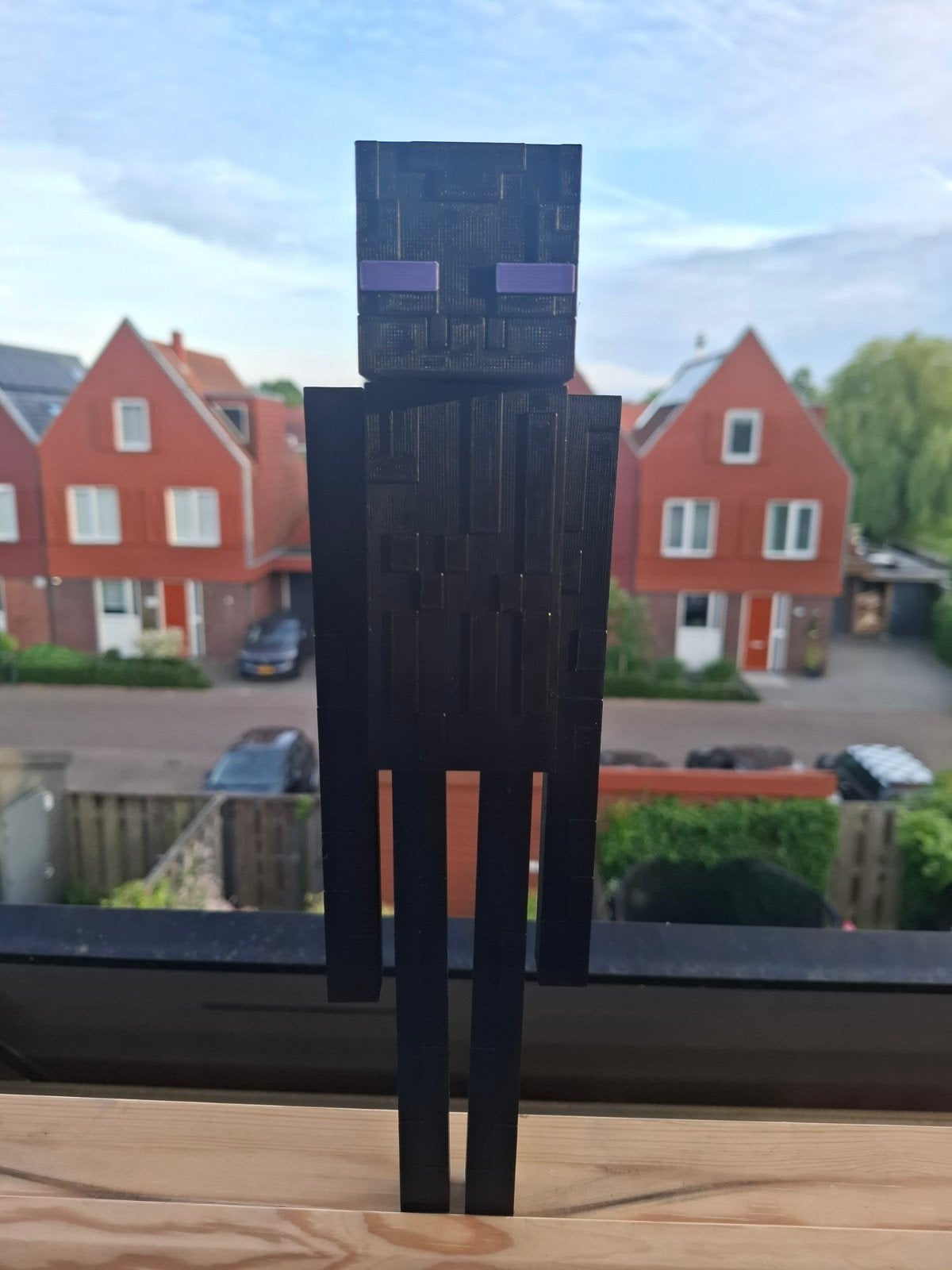 Minecraft Enderman 3D-geprint figuur, Ophalen of Verzenden, Nieuw