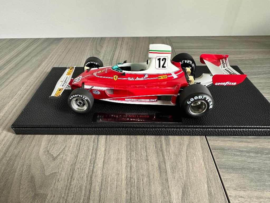 Niki Lauda 1975 1:18 GP Replicas, Ophalen, Zo goed als nieuw, Auto, Overige merken