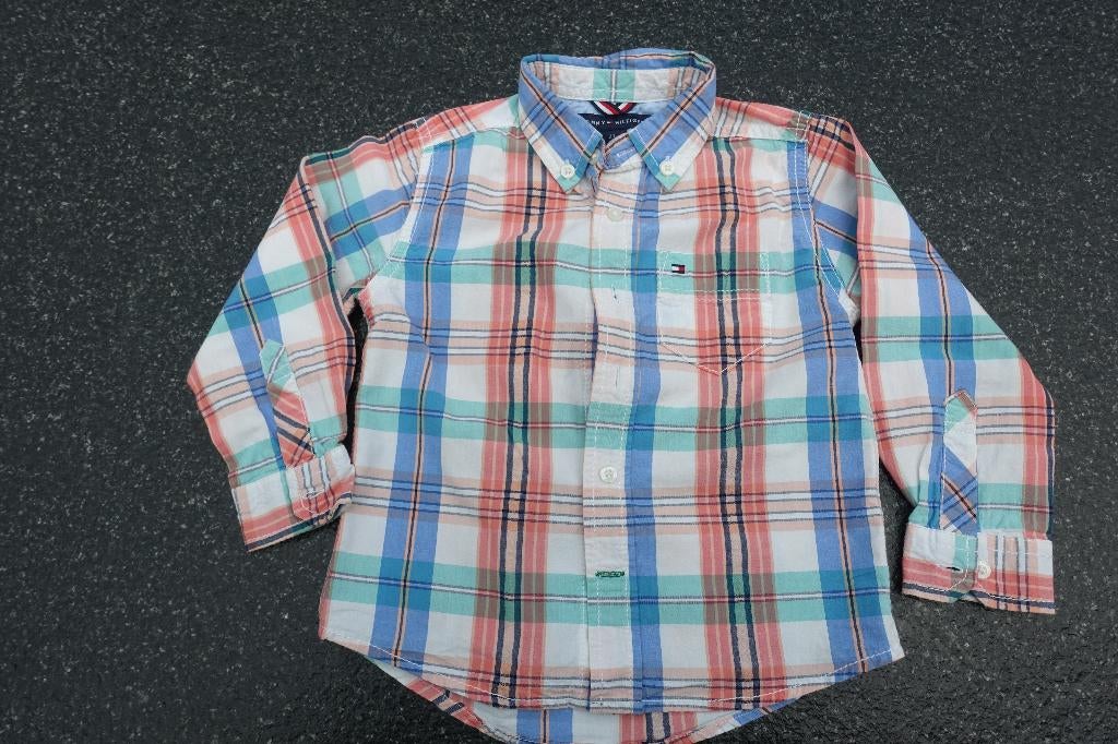 Tommy Hilfiger blouse.    2  jaar, Kinderen en Baby's, Kinderkleding | Maat 92, Overhemd of Blouse, Ophalen of Verzenden, Jongen