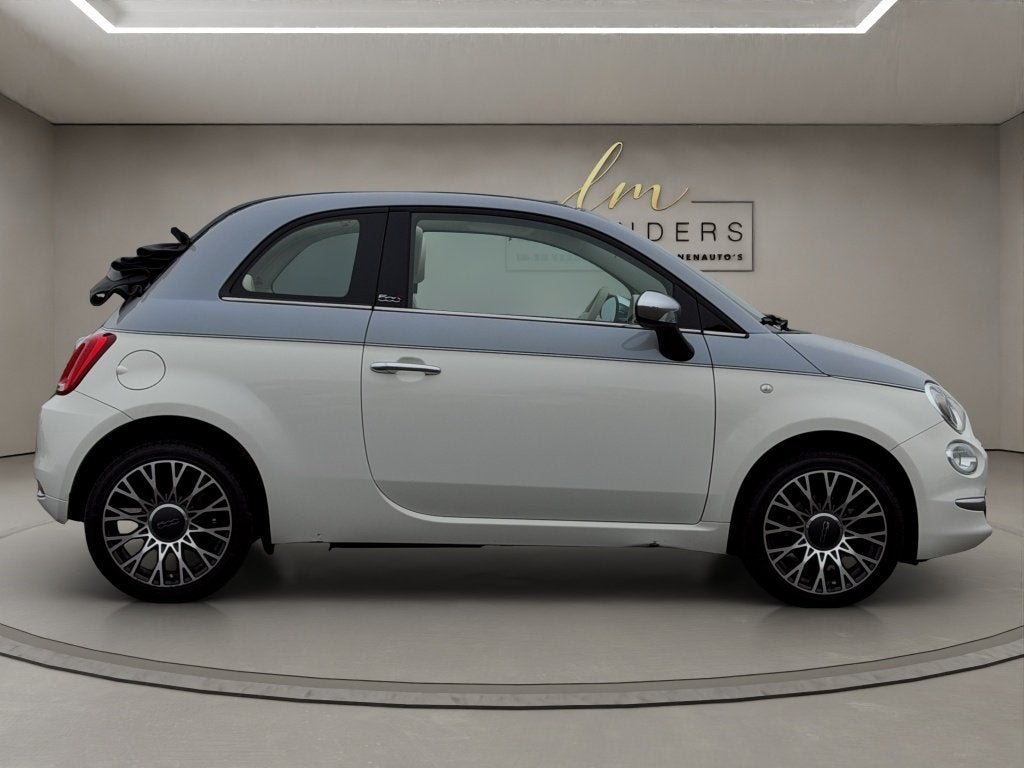Fiat 500C 1.2 Collezione 2019 BICOLORE | Cabrio | Airco | Be, Keurmerk '100% Onderhouden', 12 maanden, Gebruikt, 4 cilinders