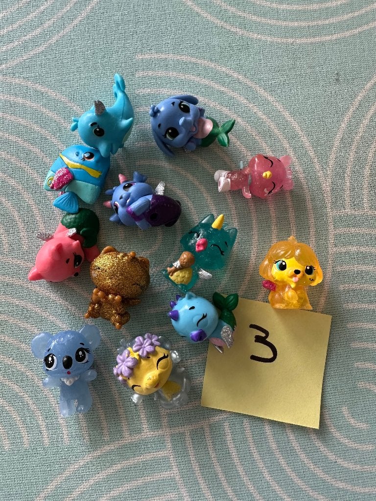 Hatchimals met gratis opbergdoos/mandje, Ophalen of Verzenden, Zo goed als nieuw