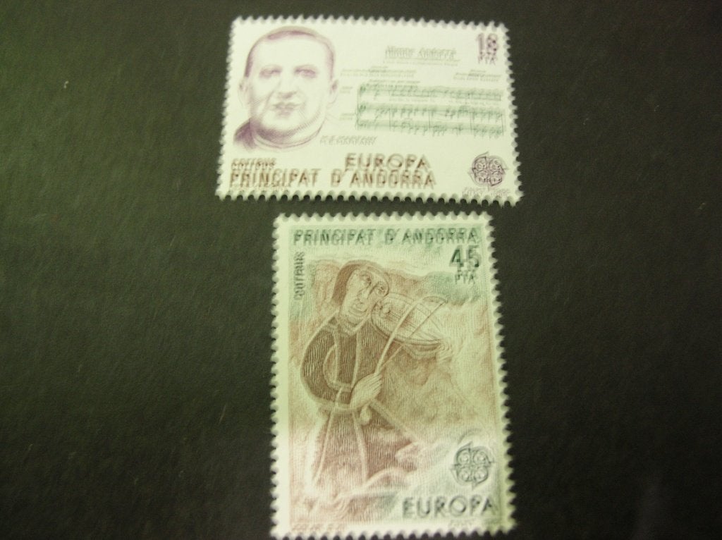 Cept/Verenigd Europa Spaans Andorra 1985, Verzenden, Overige landen, Postfris