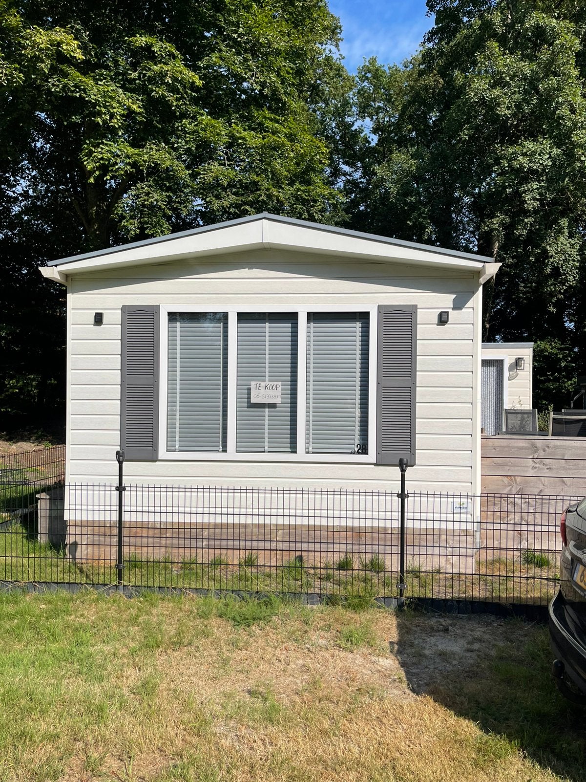 Mooie chalet op landgoedcamping Nienoord, Tot en met 4