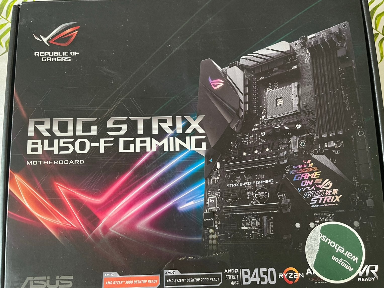 ASUS ROG Strix B450-F Gaming ONGEBRUIKT NIEUW IN DOOS, Computers en Software, Ophalen of Verzenden, Nieuw, AMD, DDR4