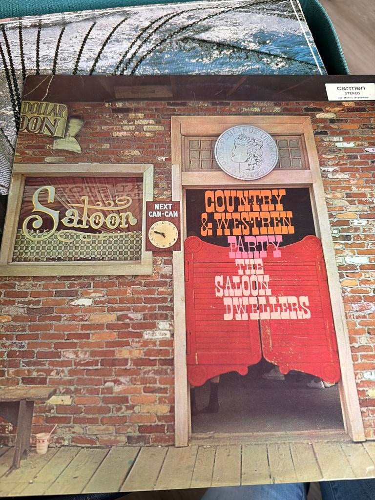 LP: The Saloon Dwellers - Country & Western Party, Ophalen, Gebruikt