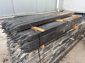 Sterke Kunststof Palen 8x8 diverse lengtes gebruikt