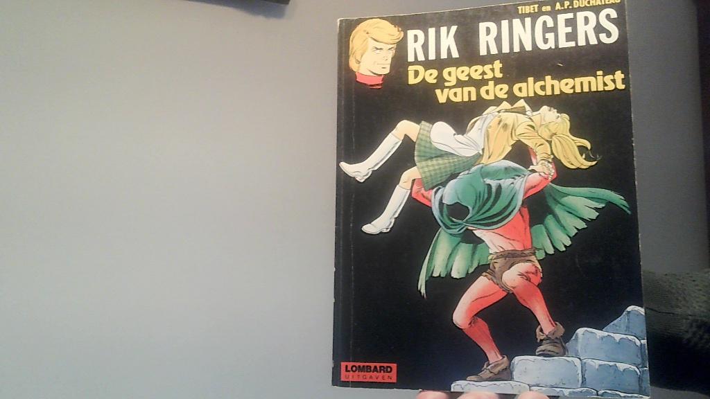 rik ringers nr 30 de geest van de alchemist eerste druk 1980, Eén stripboek, Verzenden, Zo goed als nieuw