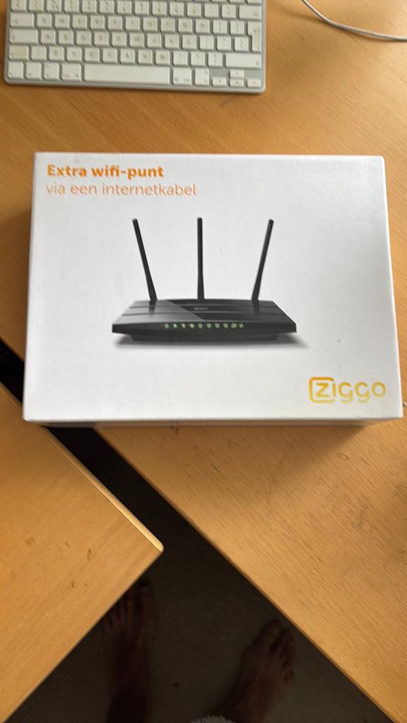 Ziggo Extra Wifi-punt / Router (TP-Link ZG900-C), Computers en Software, Routers en Modems, Nieuw, Router, Ophalen of Verzenden