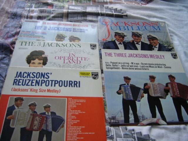 lp,s the 3 jacksons, Ophalen, LP