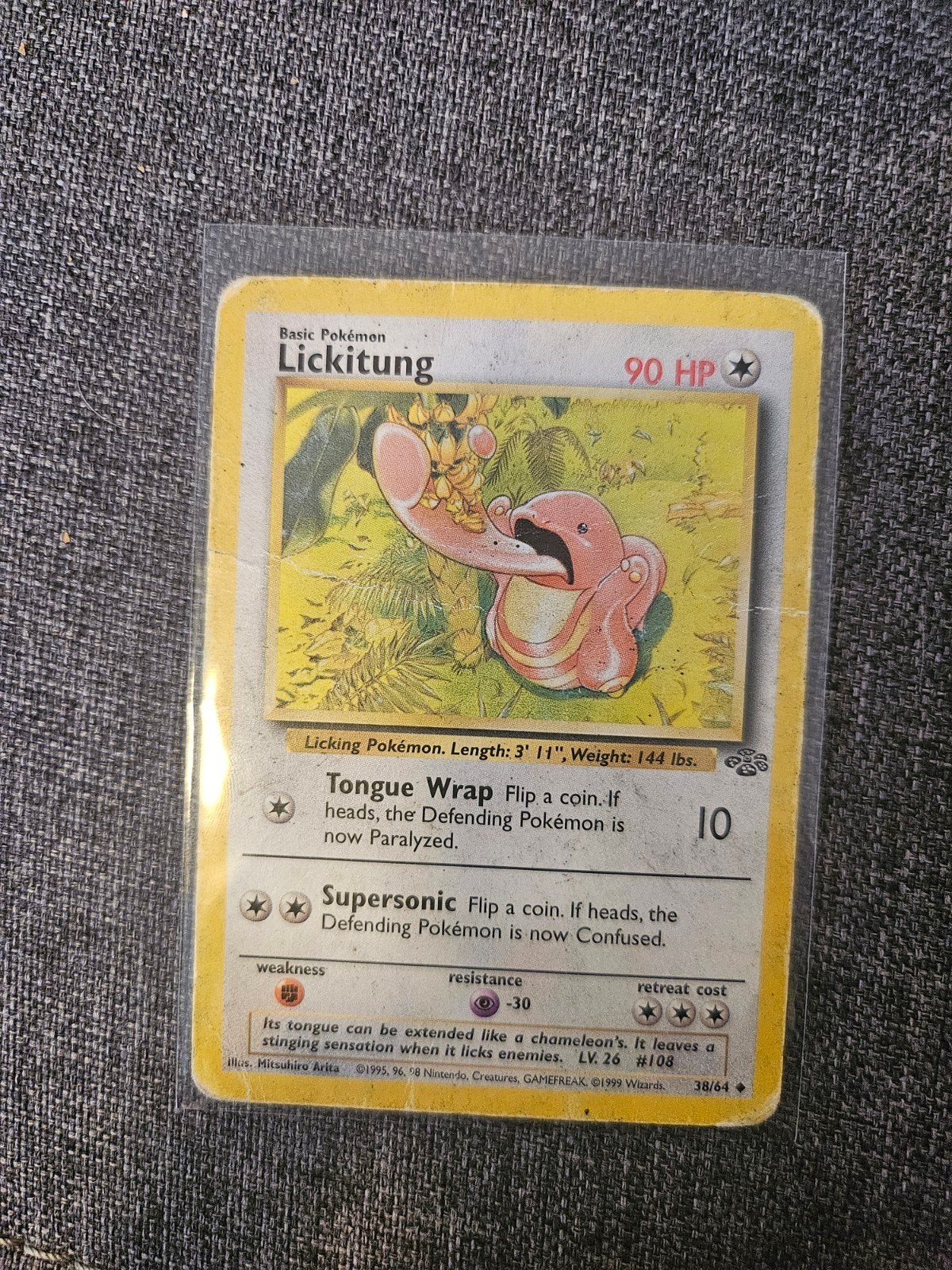 Lickitung 38/64, Ophalen of Verzenden, Gebruikt