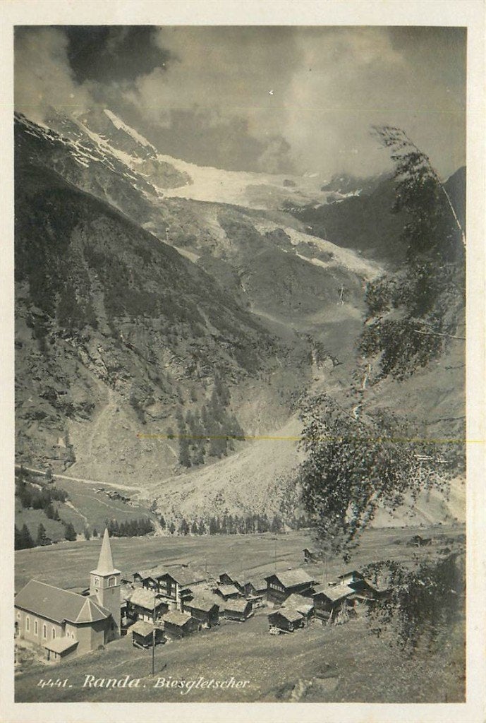 701-450-007 Randa Biesgletscher, Verzenden, Voor 1920, Overig Europa