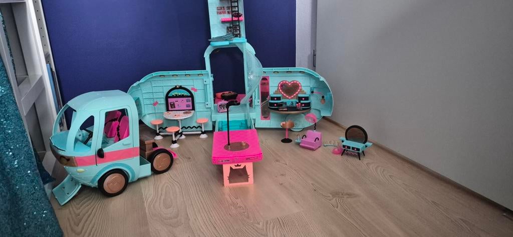 L.O.L. Surprise! 4-in-1 Glamper Camper Speelset, Ophalen of Verzenden, Zo goed als nieuw